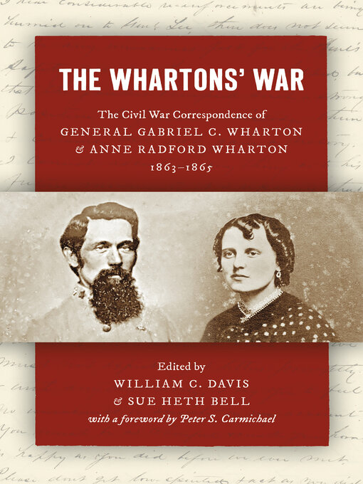 Title details for The Whartons' War by Peter S. Carmichael - Available